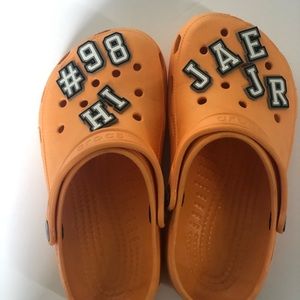 Orange Kid Crocs